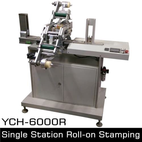 bank card credit card hot foil stamping machine YCH_6000R